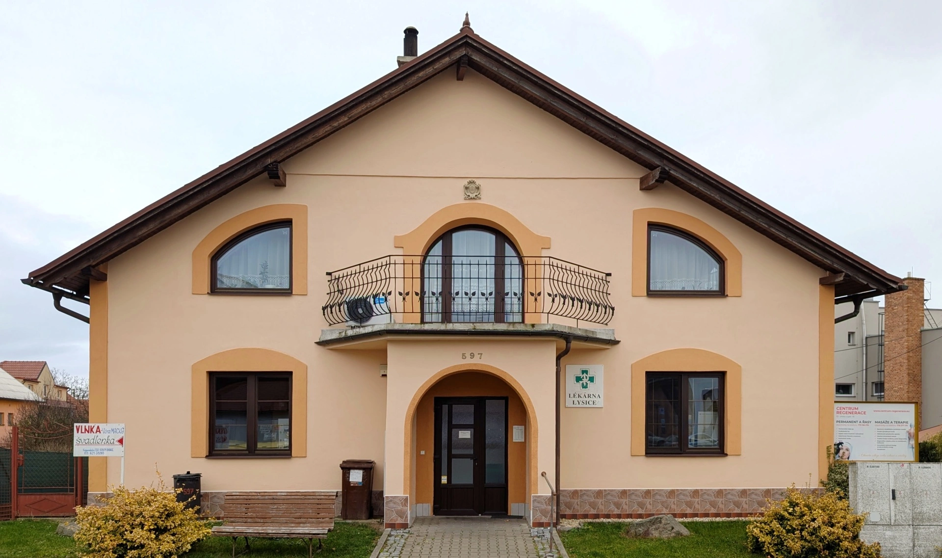 Budova lékárny Lysice